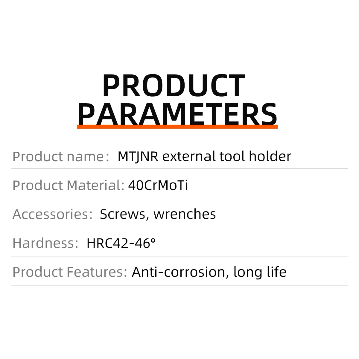 MTJNR Cnc External Lathe Turret Turning Tool Holder Turning Tool Holder Lathe Tool Holder Set