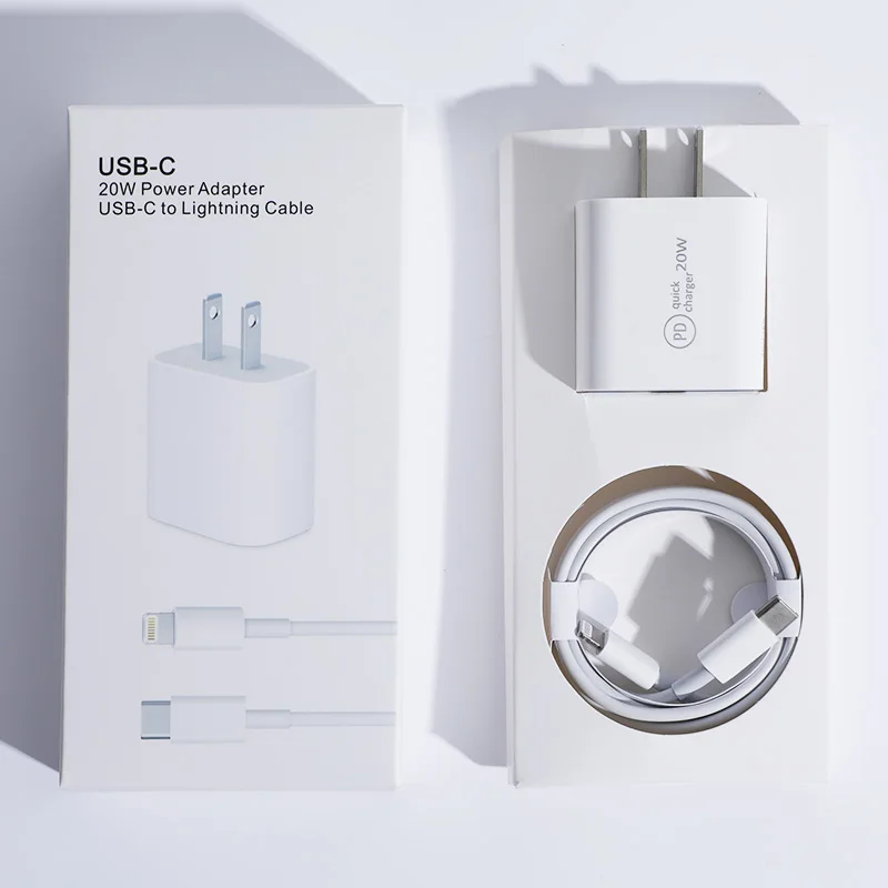  Кабель передачи данных PD USB C к L для мобильного телефона адаптер 20 Вт быстрой зарядки iphone 11 pro max