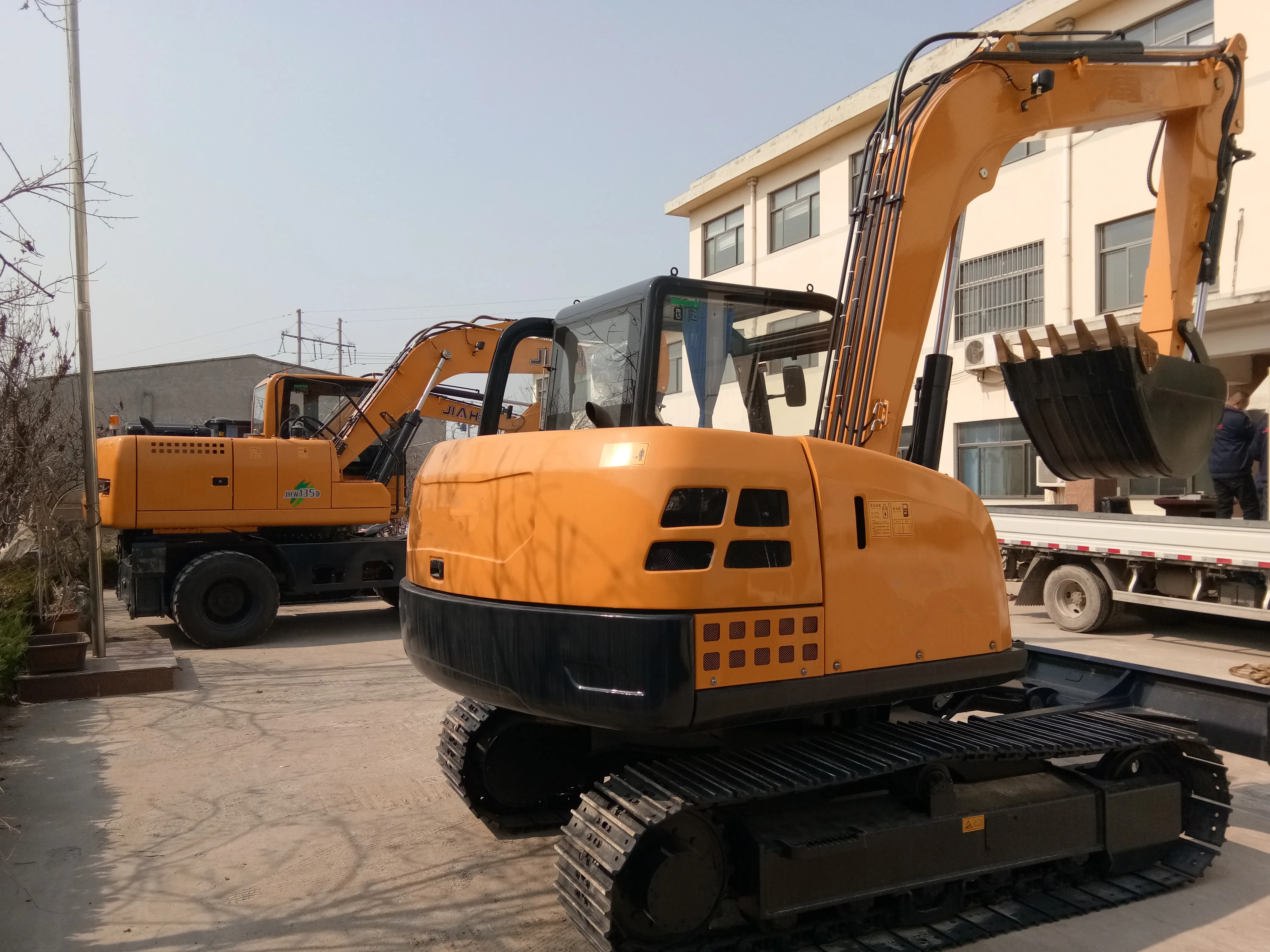 vmax 9 Ton Mini Hydraulic  china Crawler Excavator With 0..4cbm Bucket