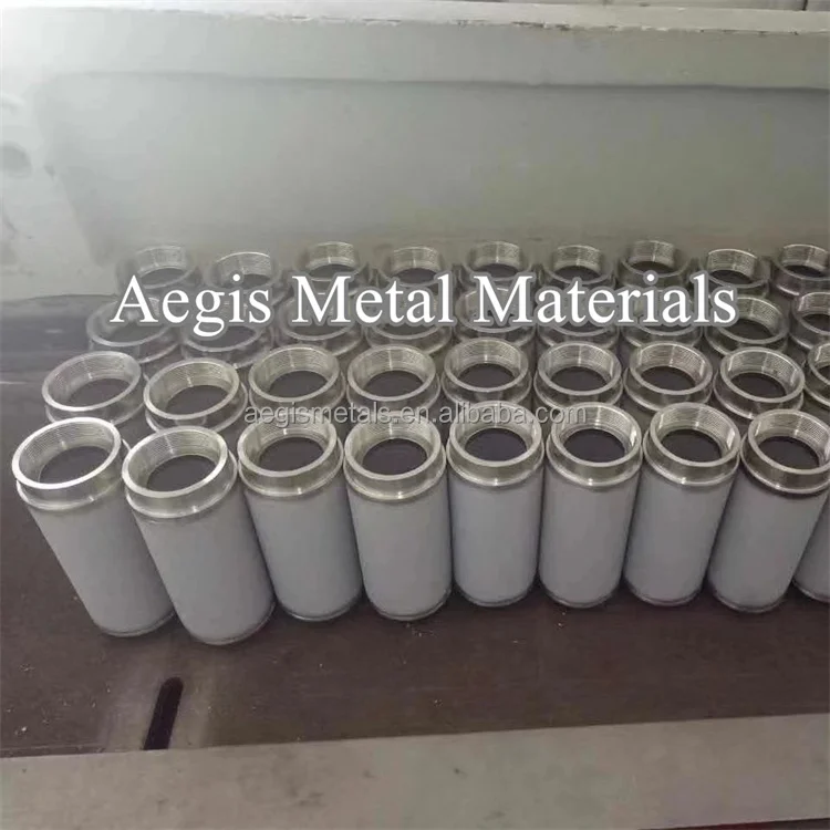 0,1 2 3 5 10 25 50 40 60 80 100 микрон пористая Спеченная проволочная сетчатая фильтрующая труба из нержавеющей стали