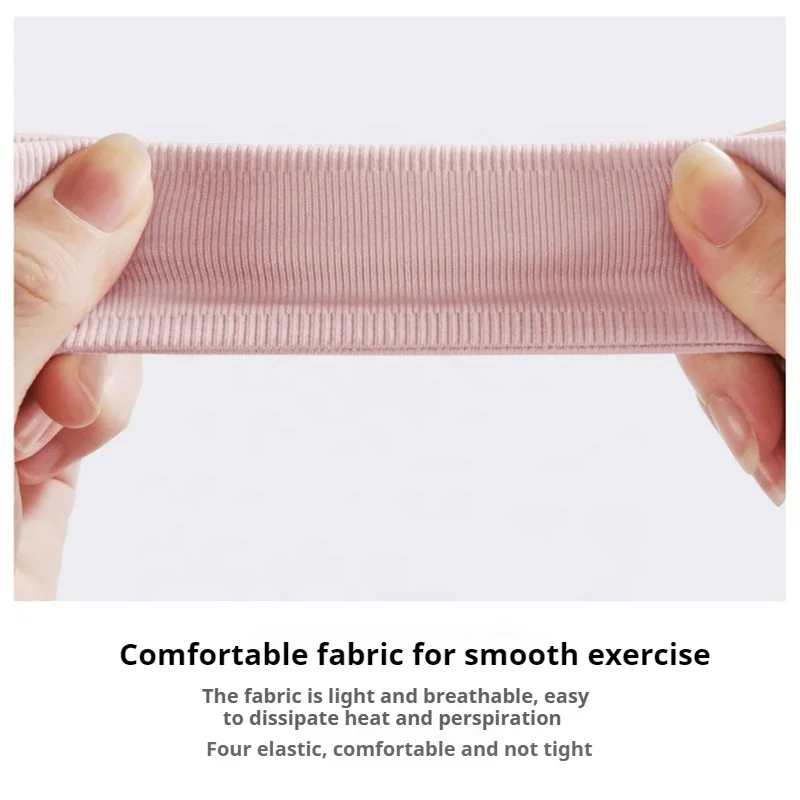 Wholesale Custom Logo Anti Slip Elastic Sports Headbands Sports Yoga Breathable Sweat Headbands For Outdoor Activities