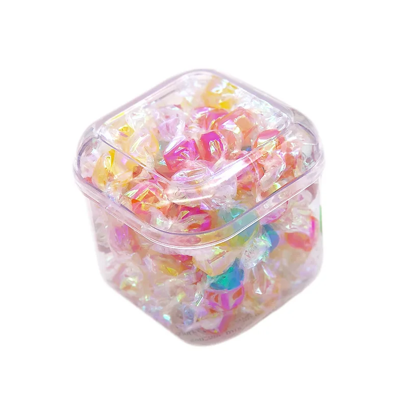 Wholesale Clear Plastic Mini Cube Wedding Sweet Candy Gift Candy Box With Lids