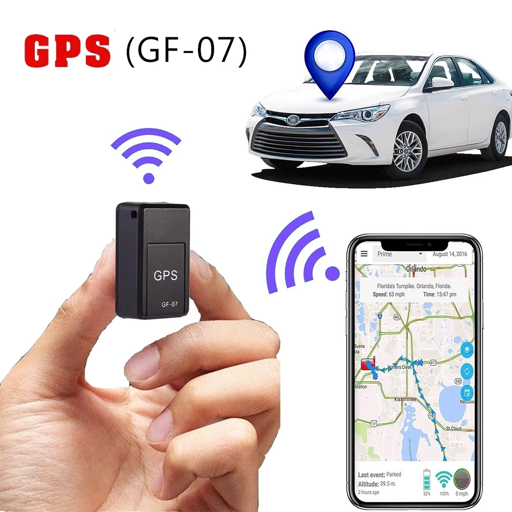 2022 Mini GPS Tracker GF07 New Small Size Low Cost GPS Tracker Long Battery GPS Tracking Device Personal Kids Pet Smart Cheap