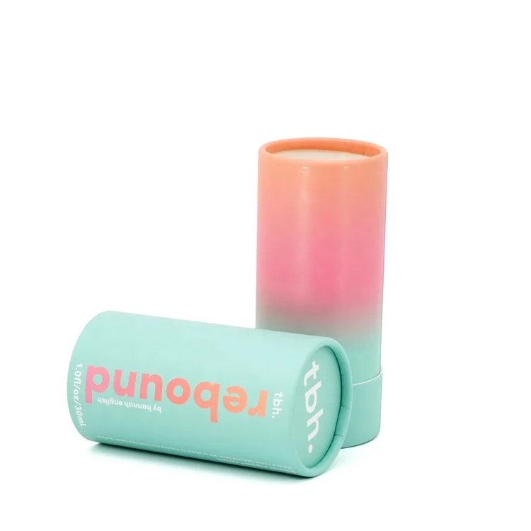 High-quality Full Color Printed Cardboard Paper Tube for Packaging