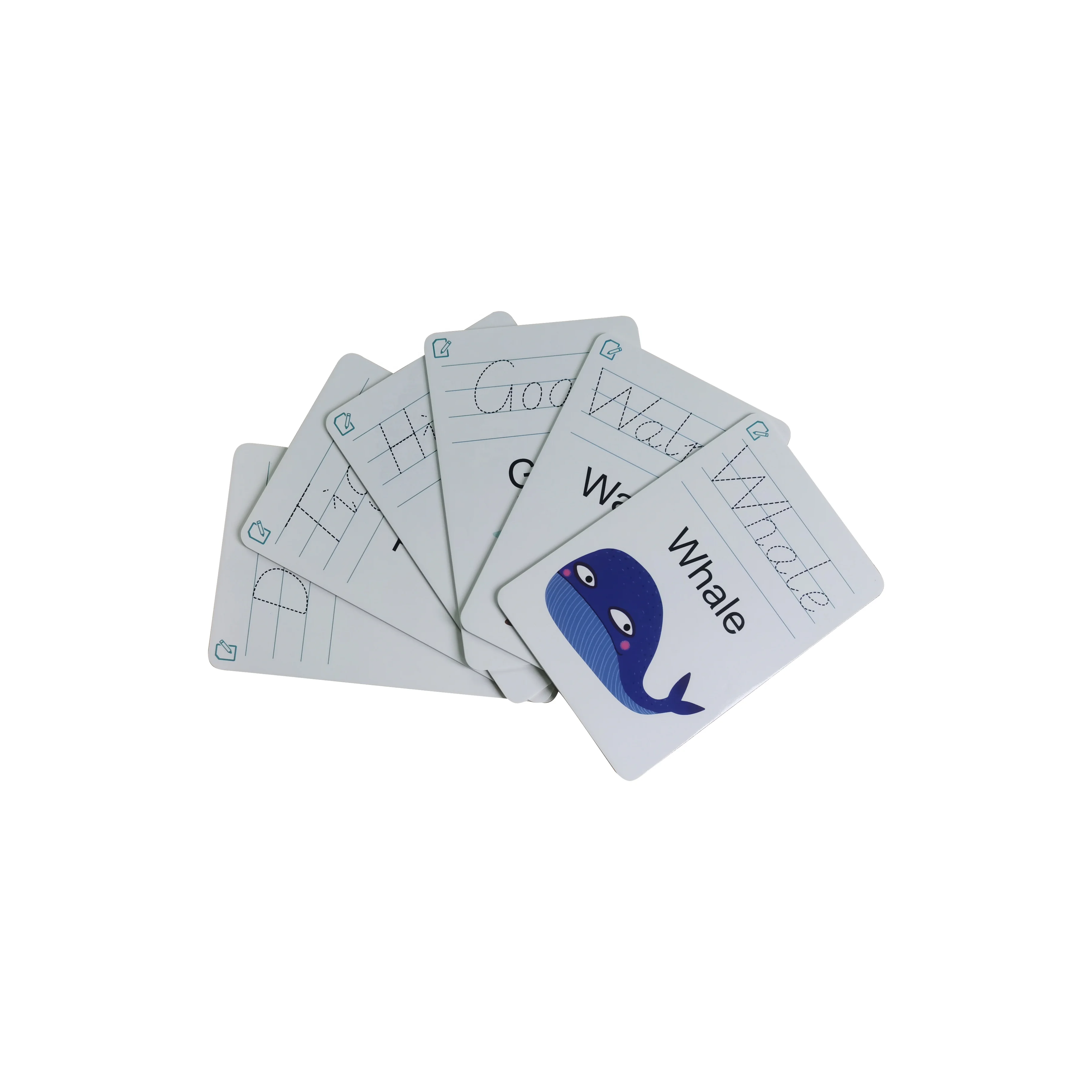 kids write and wipe activity cards