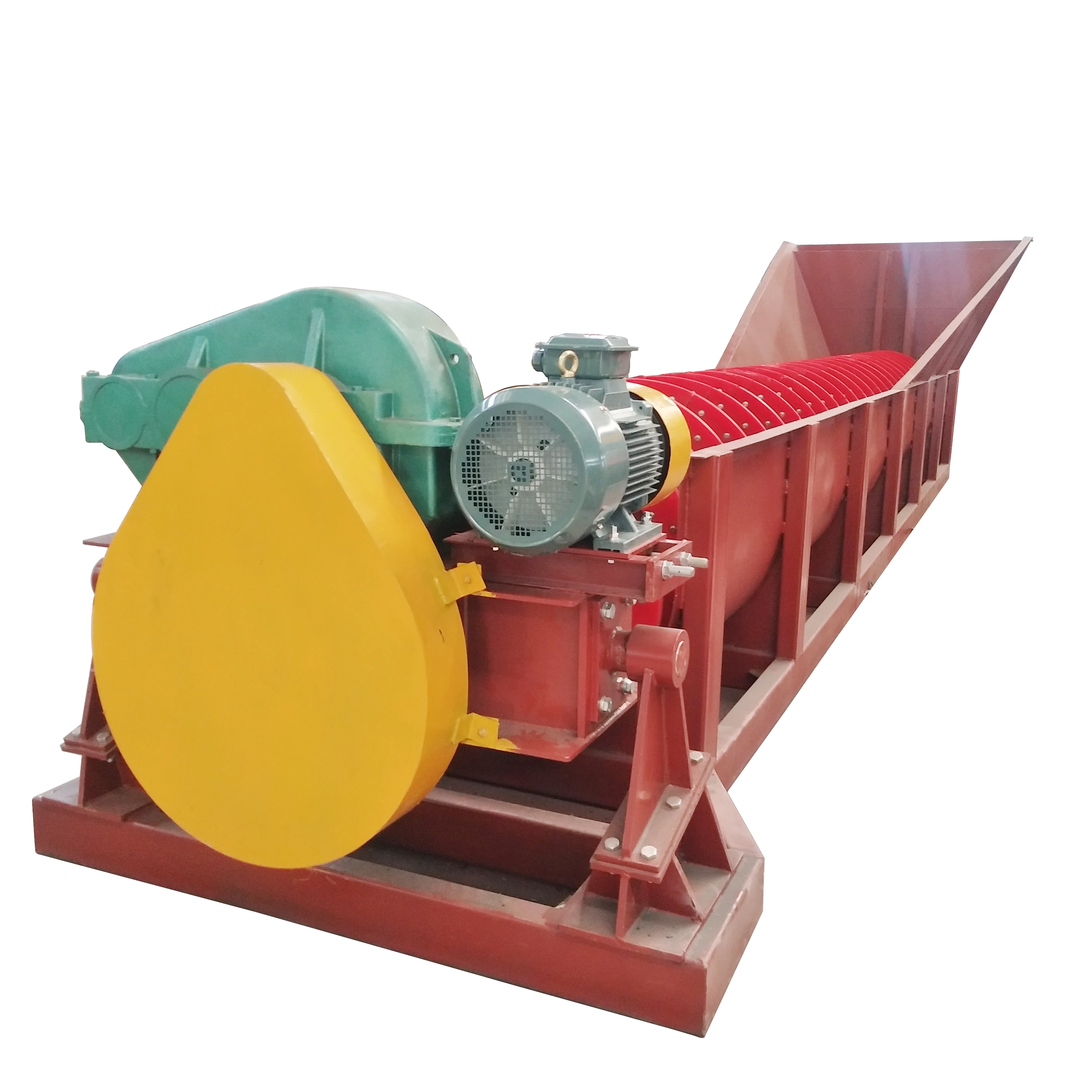 Спиральная песчаная руда стиральная машина большой емкости для электрического полюса завод