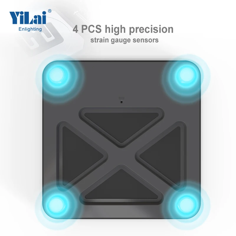 OEM/ODM LED 180kg Home Adult Body Weight Display Grams Electronic Bathroom Weighing Personal Digital Floor Scale