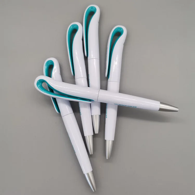 High Quality Luxury Black Slim Twist Action Metal Hotel Pen With Custom Logo