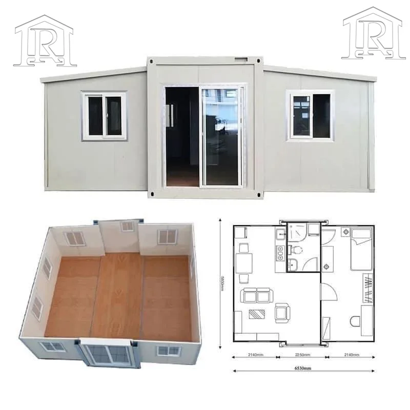 Quick Assembly Triangular Temporary Competitive Price Affordable Container Fold Homes Tiny Resort Chalet Container House
