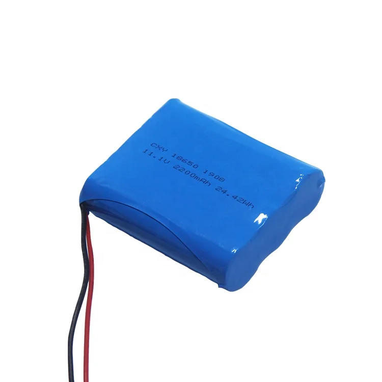 Сертификация MSDS, перезаряжаемый литий-ионный 18650 3S 11,1 В 2200 мАч, литиевый аккумулятор для ноутбука и т. Д.