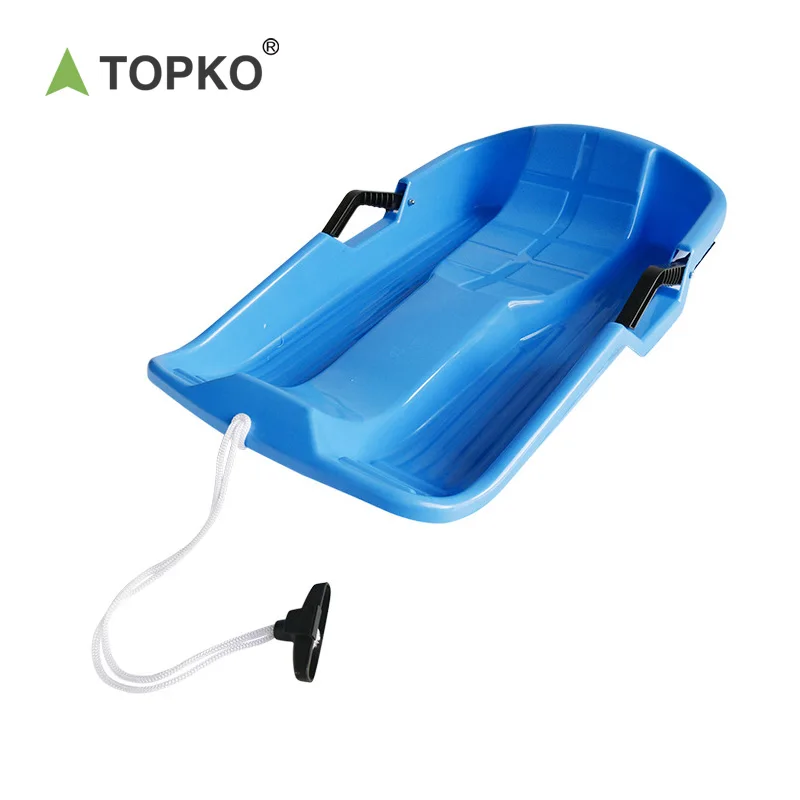 TOPKO Plastic Snow Sled-grass Sand Sled/Ice Slide Boards/Kids Snow Ski Product