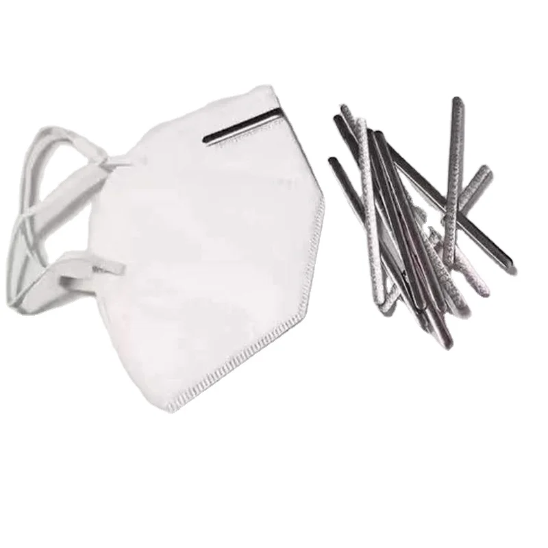 
0.5mm Thick Aluminium Nose Wire with Hot Melt Glue Aluminium Nose Strip 