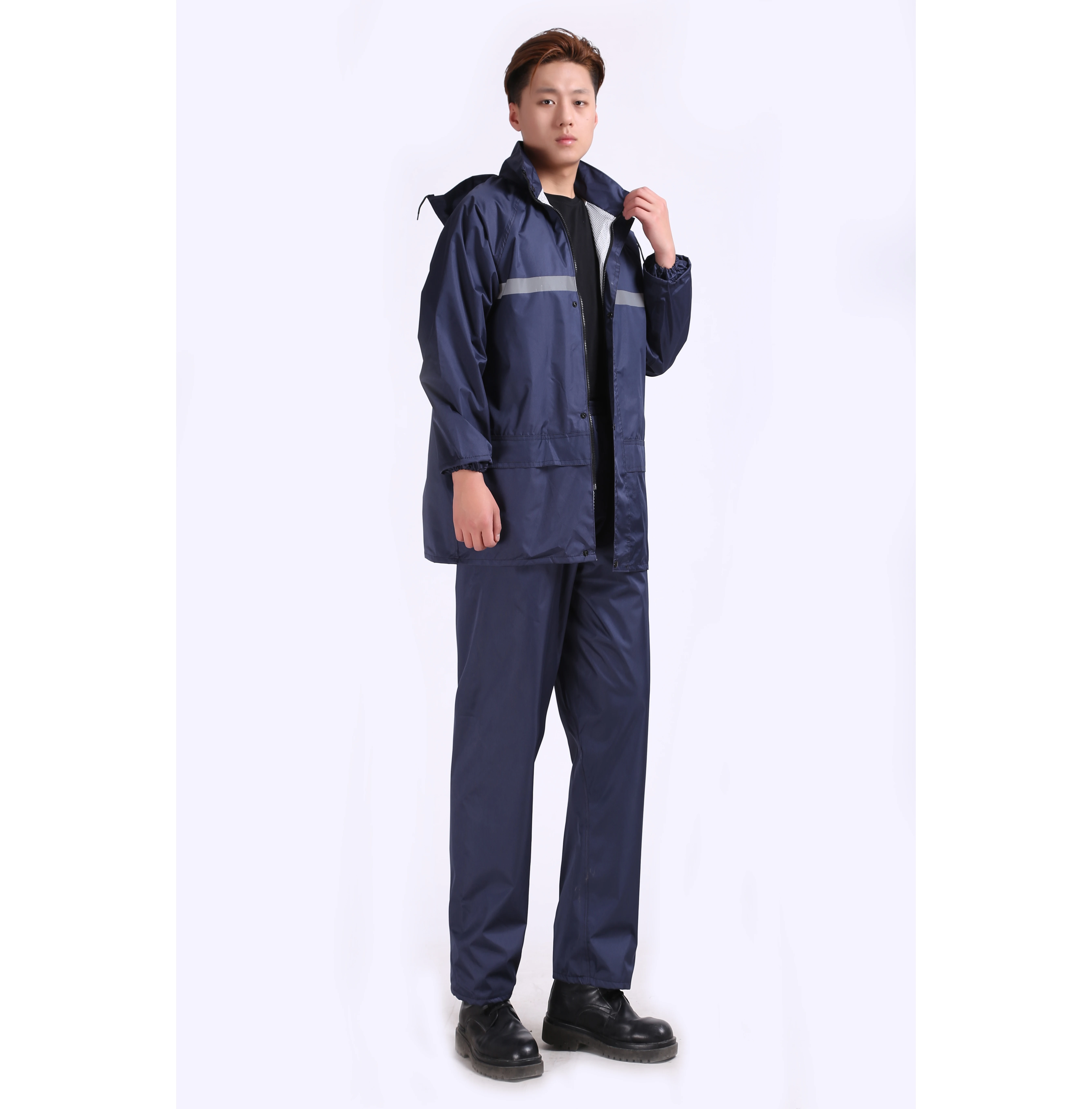High Quality Army Raincoat Nylon Oxford Waterproof Rain Coat