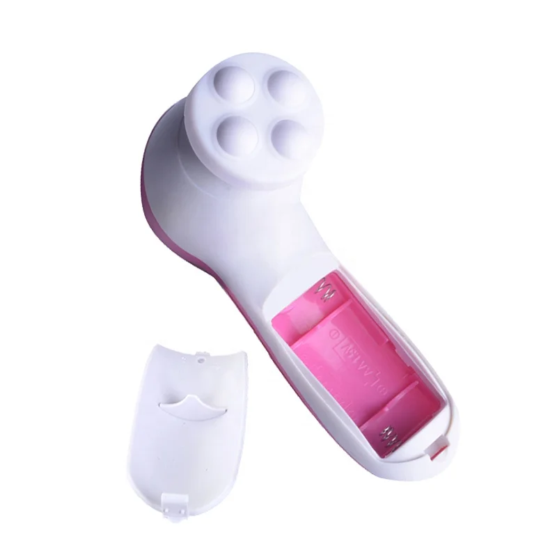 
4 in 1 Rotating Spin Facial Massager Face Cleaning Brush Electric Face Exfoliating Brush with Storage Box 