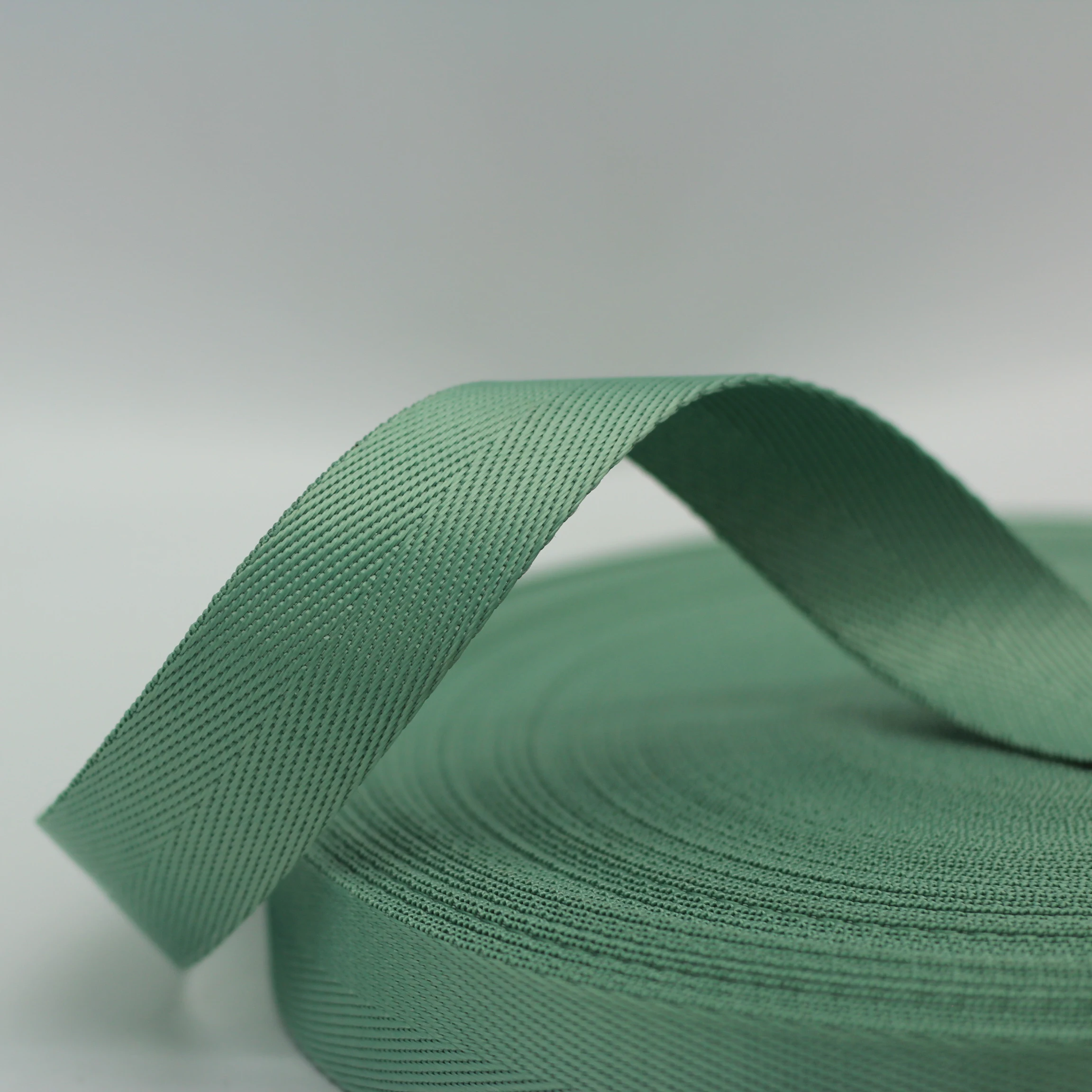 Factory Spot Goods New Herringbone Woven Tape Webbing Multicolor Knapsack Nylon Polyester Ribbons Ribbon