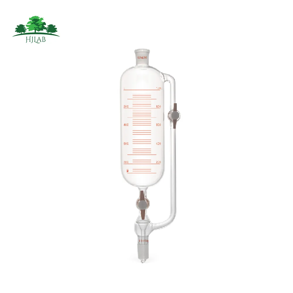 Constant Pressure Dropping and Feeding Funnel with Dual PTFE Stopcocks