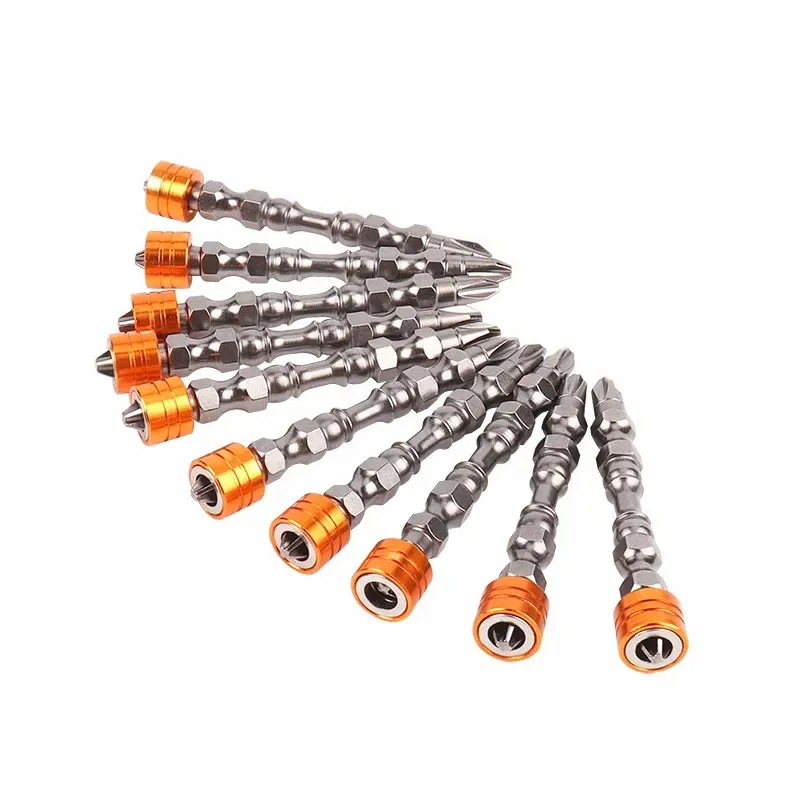 Professional S2 Double End 65mm PH2 Magnetic Screwdriver Bits Sets With magnet Coil