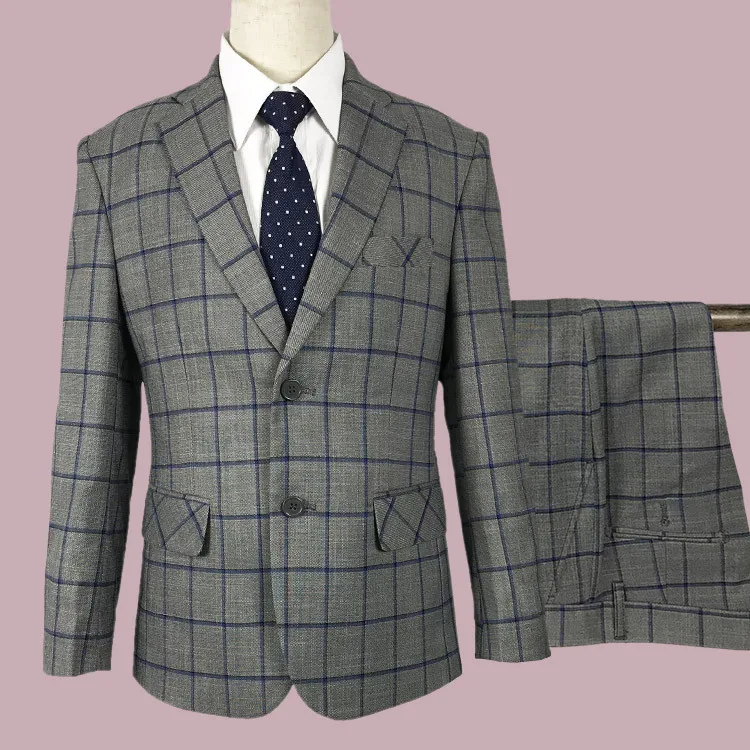 Костюм-смокинг для мальчиков, детский костюм в британском стиле, детский цветочный костюм