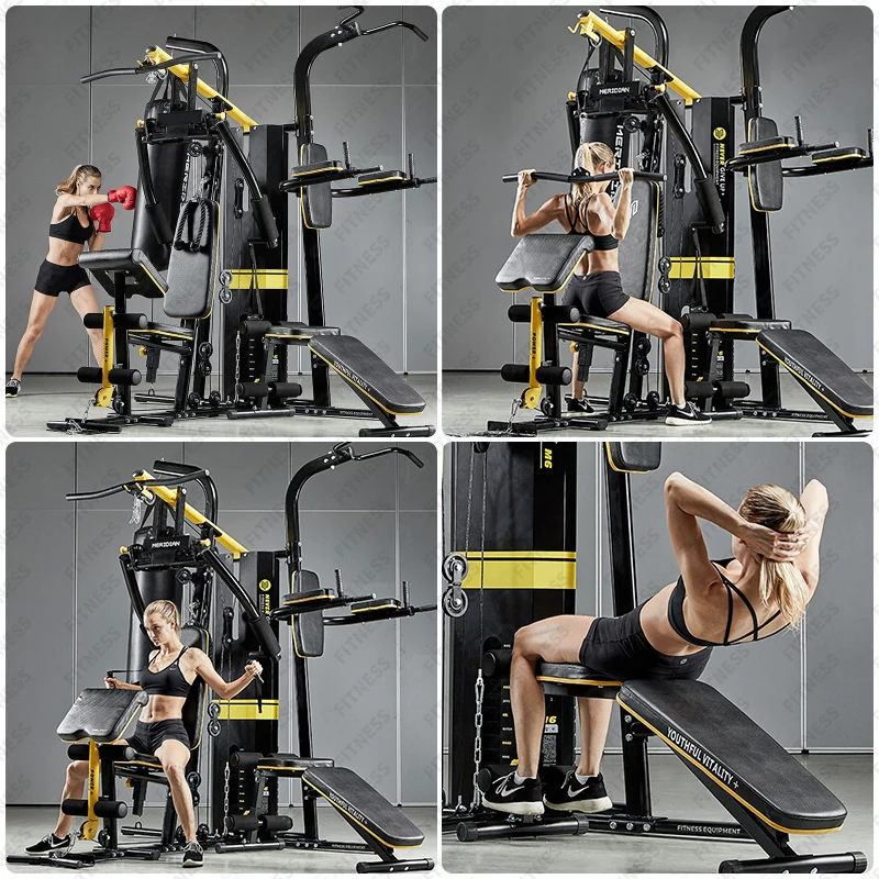 SD-M6 Factory directly sale Multi-functional comprehensive trainer bodybuilding gym combination station streng with 48 functions