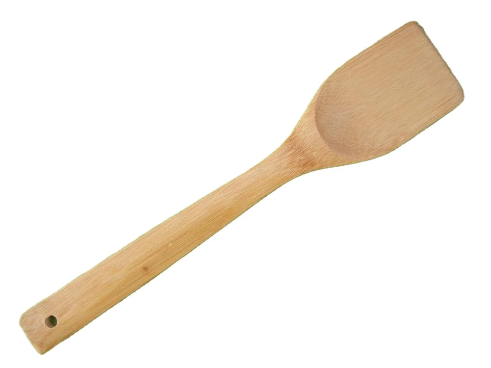 Eco-friendly Food Grade Natural Bamboo Spade bamboo hand spade bamboo kitchen spatula for sale