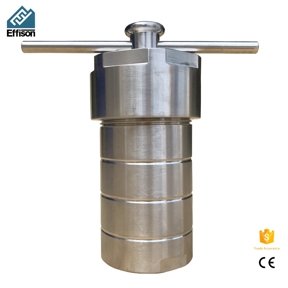 Hydrothermal synthesis autoclave Chemical PTFE lining reactor