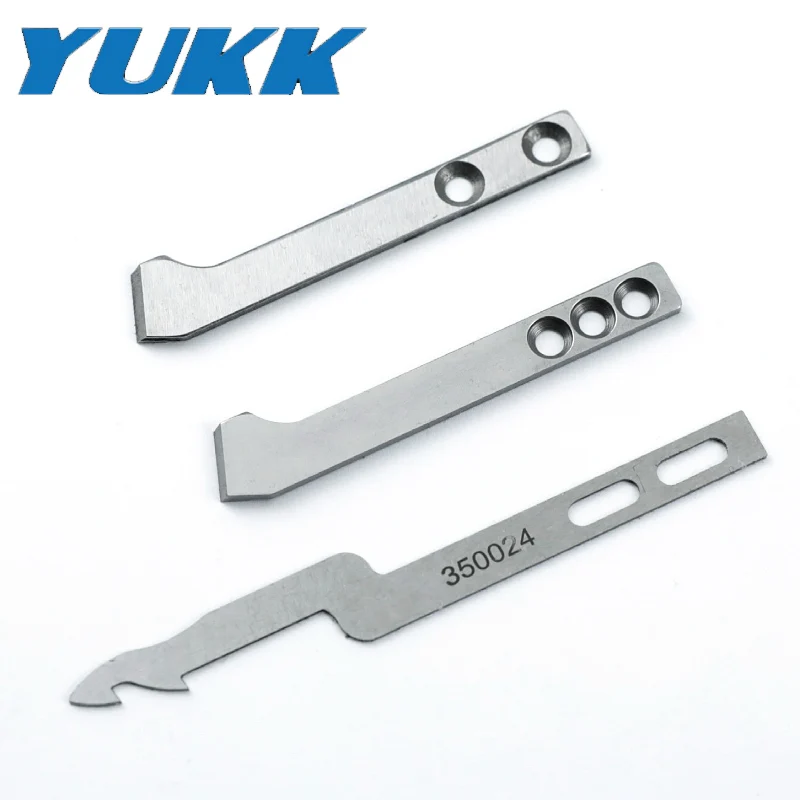 350024 350018-91 KE328 Movable & Fixed Knife for Pegasus W500/UT W562/UT W762/UT W1500/UT Coverstitch Sewing Machine Parts Blade