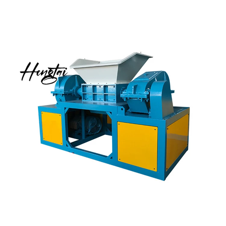 Mini Waste Plastic Shredder Machine Double Shaft Shredder For Sale