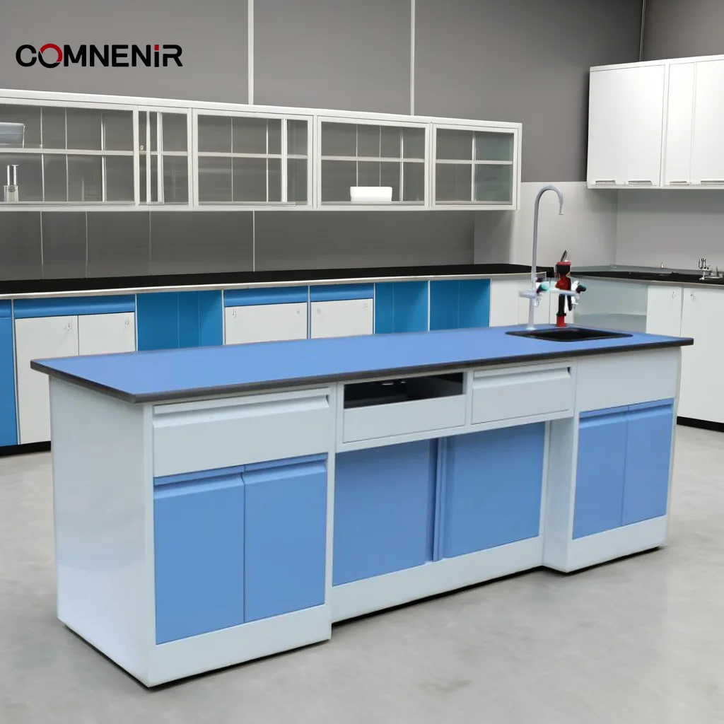 one stop school furniture Primary school student Lab Bench Mobile Cabinet Lab Tables university Bench and Desk