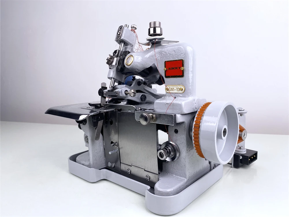 GN1-1D Portable High-Speed Mini Electric Sewing Machine 3-thread Overlock for Knit Goods New Condition with Core Motor