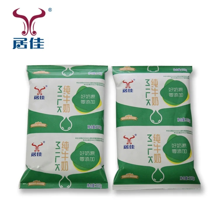 
Professional Manufacturer Dairy Drink Liquid Bagged Pure Milk 