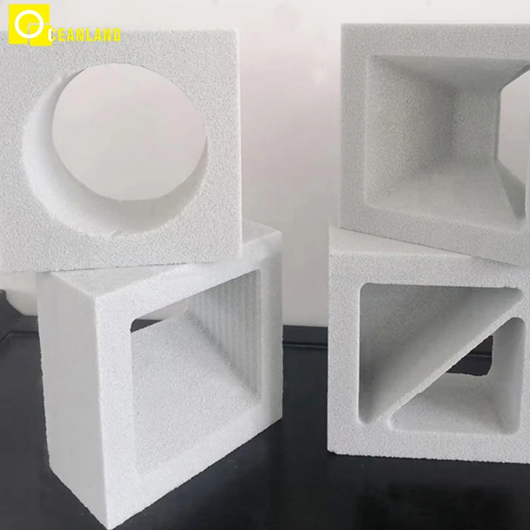 Наружный дизайн, материал для стен здания, вспененный огнестойкий полый кирпич из глины