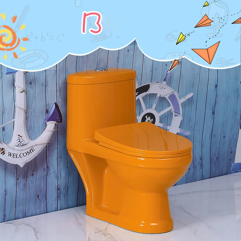 Fancy Children Colored Toilet Small Ceramic Sanitary Toddler School Cocuk Tuvalet Kids Child Toilets