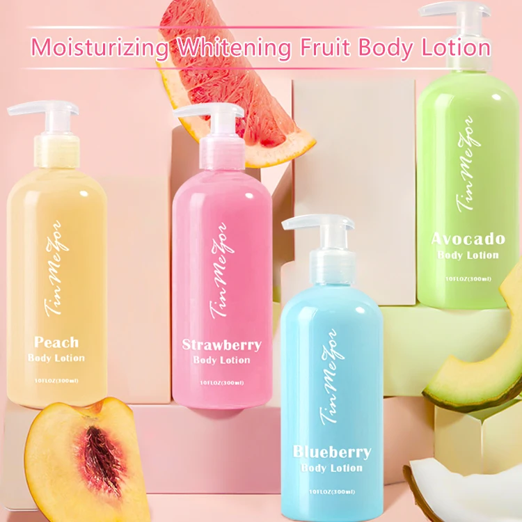 Hot Selling Total Whitening Vitamin C Hand Cream Packing Squeeze Tube Perfume Scents Fashion Pink Whitening Body Lotion