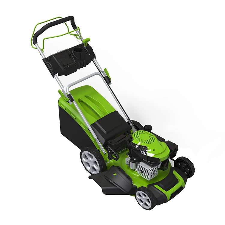  170cc бензиновый двигатель 20 дюймов самоходная бензиновая газонокосилка с 65L Травосборник