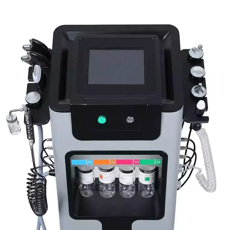 9 in 1 Skin Care Facial Cleaning Water Dermabrasion Multifunction Machine for Skin Treatment