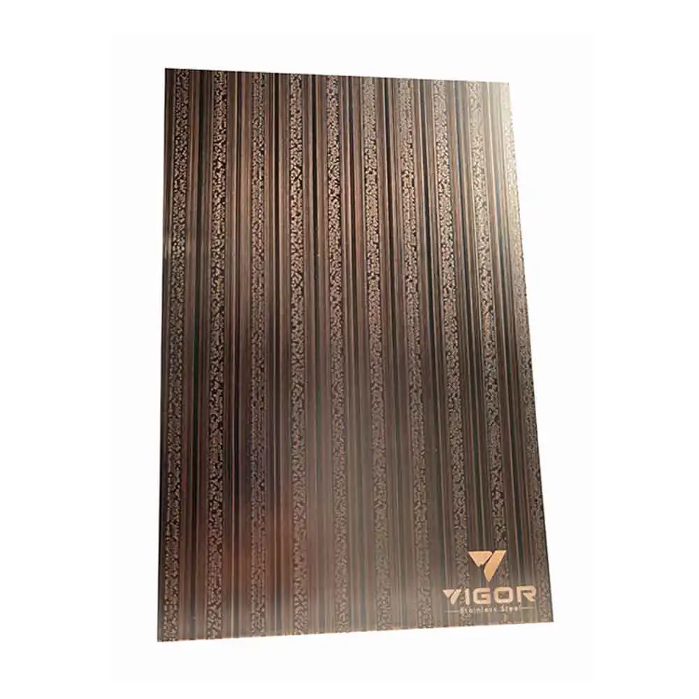 inox 304 316 decorative ss sheets etching surface treatment stainless steel sheets