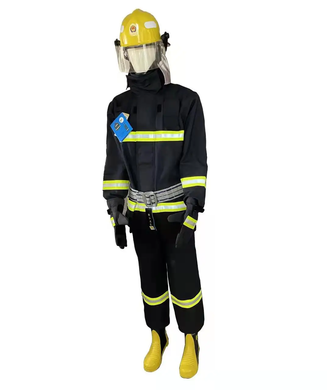 Good Price Fire Fighting Aluminized Fire Proximity Suits Complete with Gloves Boots helmet