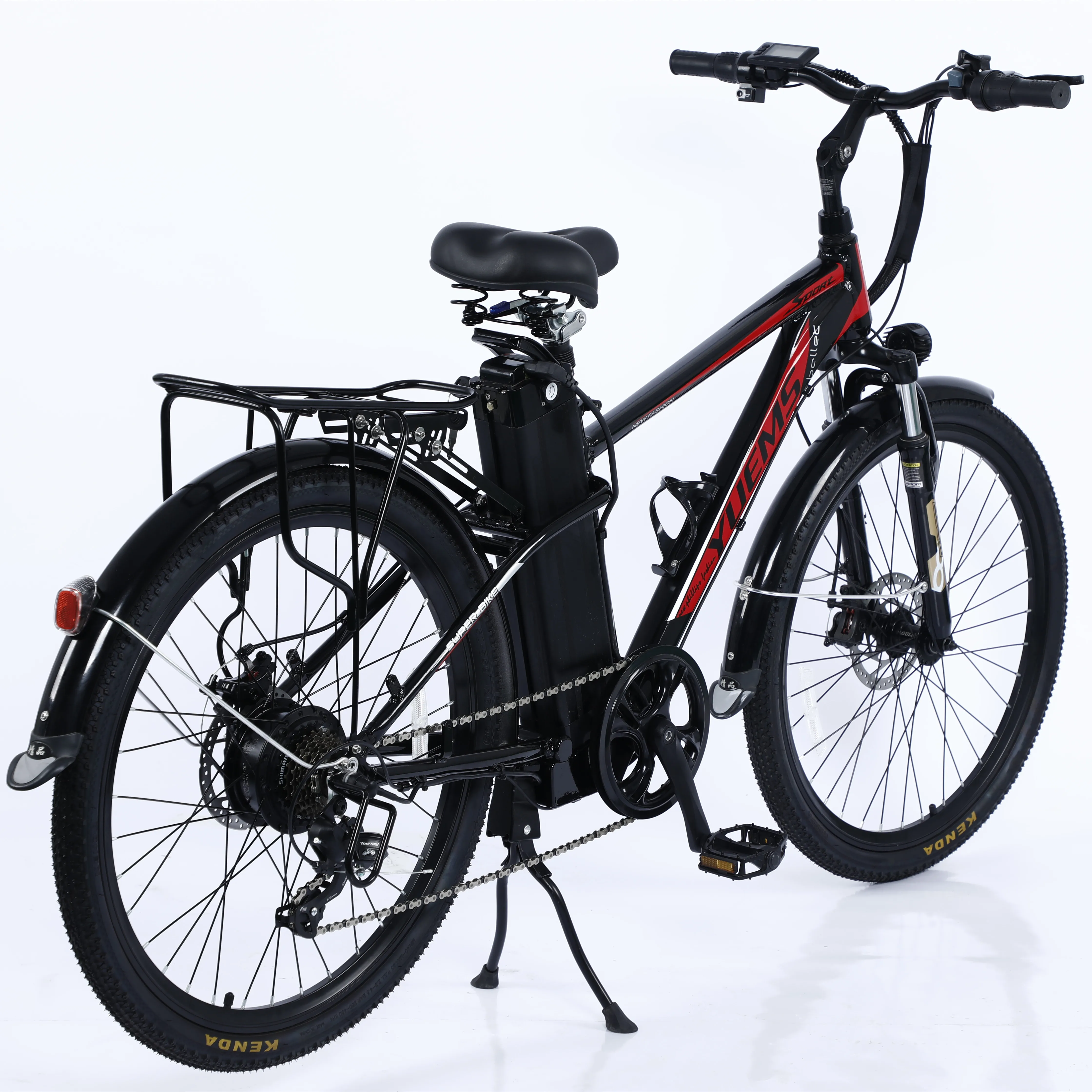 New design green power fat tire electric bike wholesale 48V 15AH lithium battery