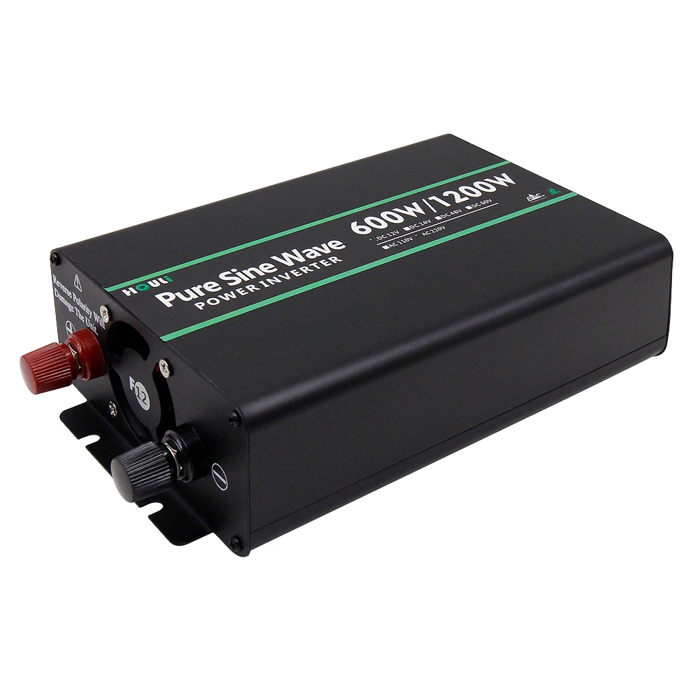 houli Pure Sine Wave 1200W car inverter 12v to 220v converter 12v to 220v power inverter oem china factory price solar inverter