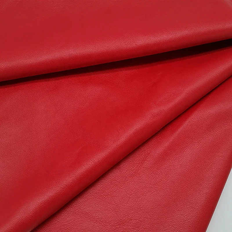 Customized Solid color 2 ways stretch leather for women Leather skirt leggings Faux Leather PU rolls Packing Finished Waterproof