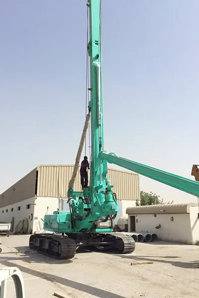 56m depth piling rig!! HF856A hydraulic rotary drilling rig, piling rig