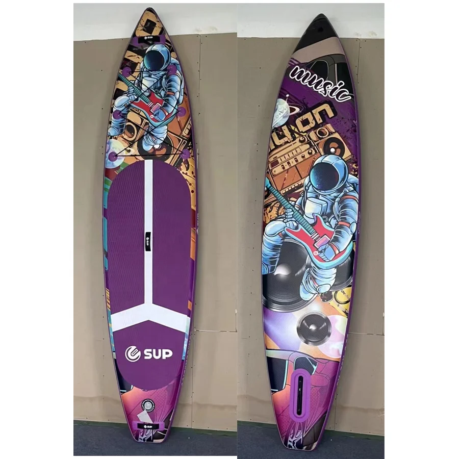 ESUP Inflatable double layer stand up Paddle Board Soft Board for Youth inflatable paddle board Surfboard