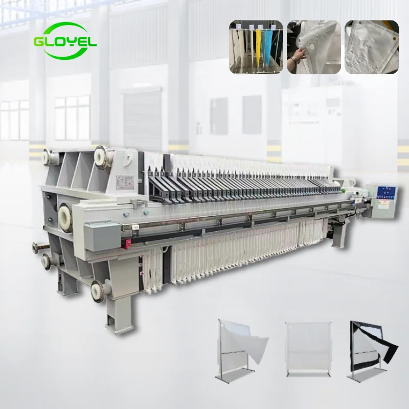 Customizable Sludge Single Cylinder Pressure Filter with Washing Cloth