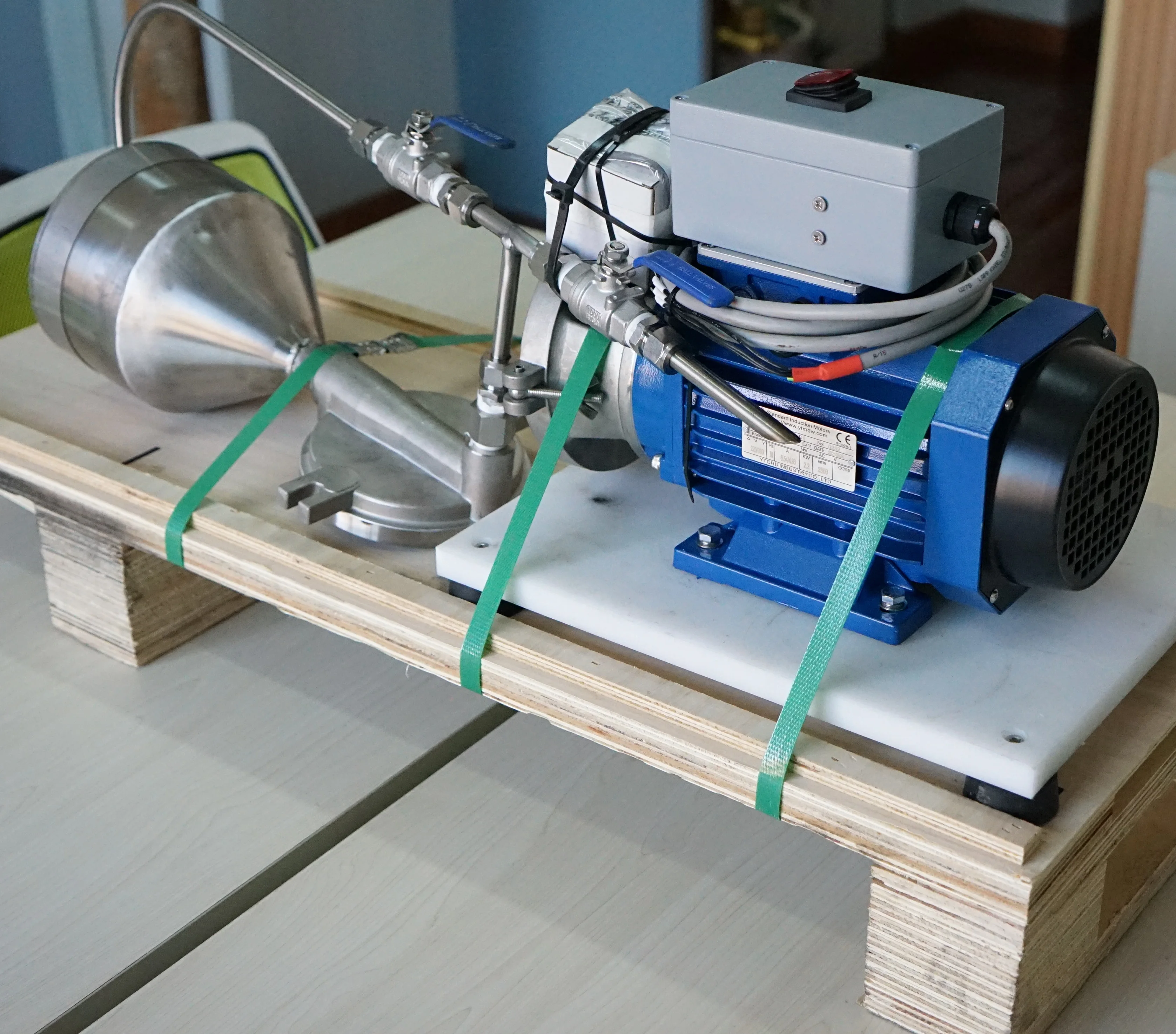 IKOM Emulsion Lab Colloid Mill AEM-L emulsified asphalt test mill