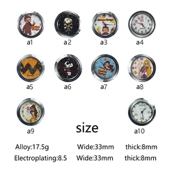 25mm 30mm 33mm Watch accessories Dial cartoon literal accessories
