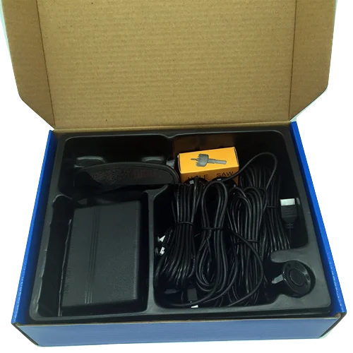 Car Auto Parktronic LED Car Parking Sensor With 4 Sensors Reverse Backup Parking Radar Monitor Detector System Backlight Display