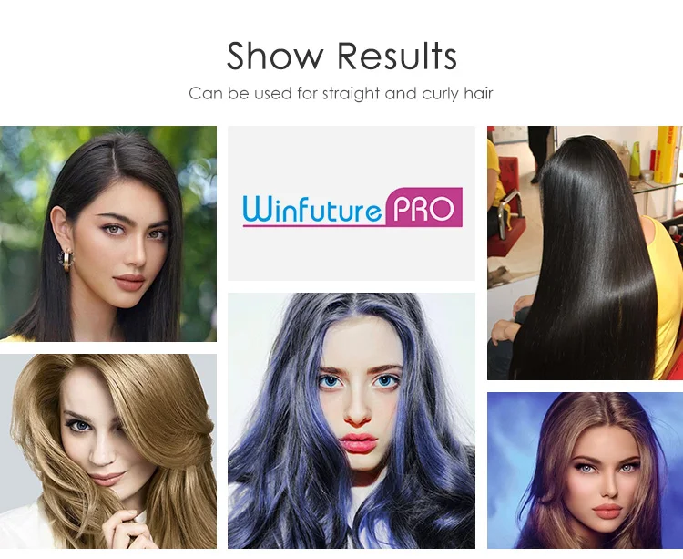 Floating Ceramic Plate Hair straightener Hair Straightener And Curler 2 In 1 Silver Hair Straightener