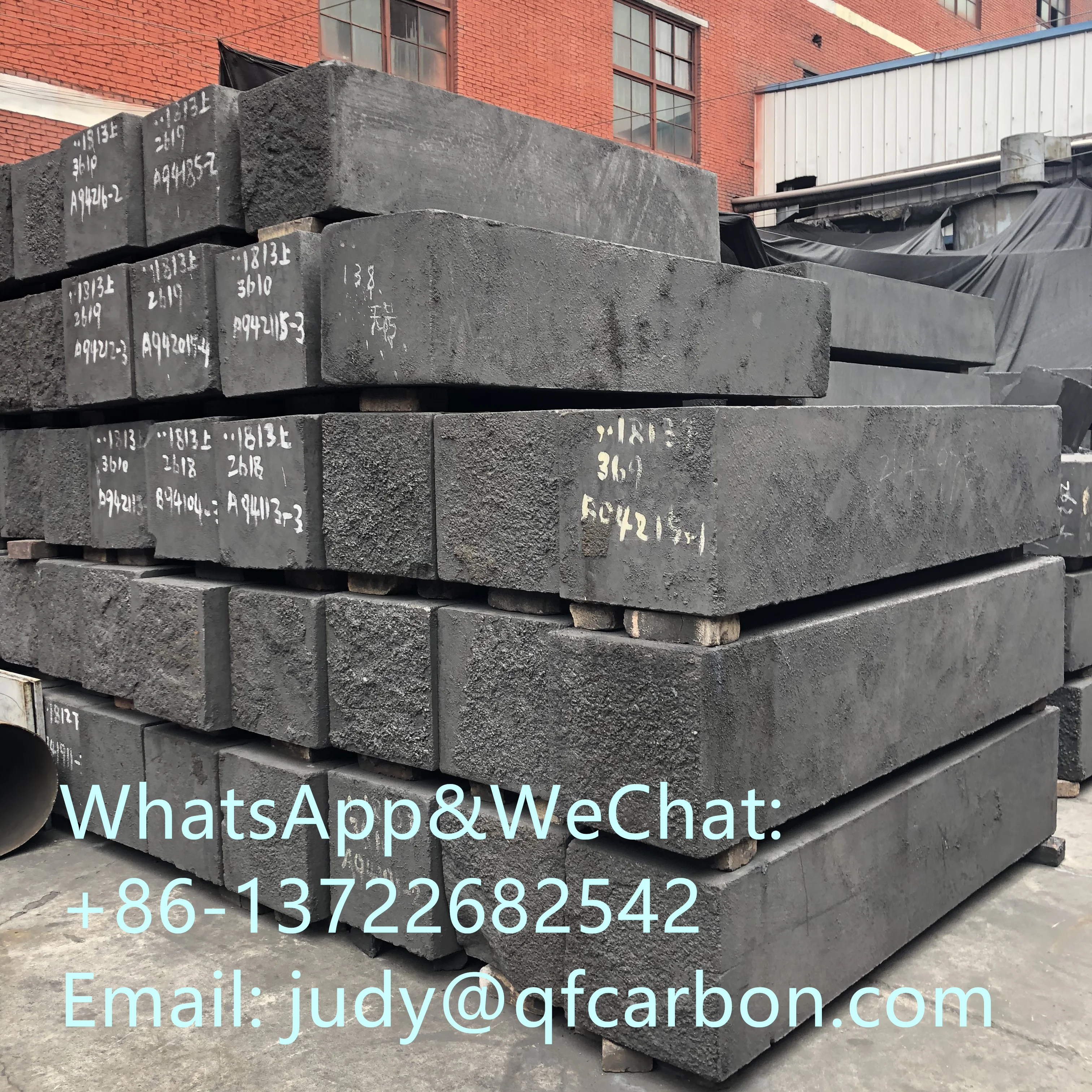 Best Selling Low Price of High Density Isopressing Graphite Block for Continuous Casting Mold Use
