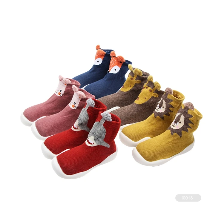 
JD- I072 baby sock rubber sole sock shoes baby silicone baby socks 