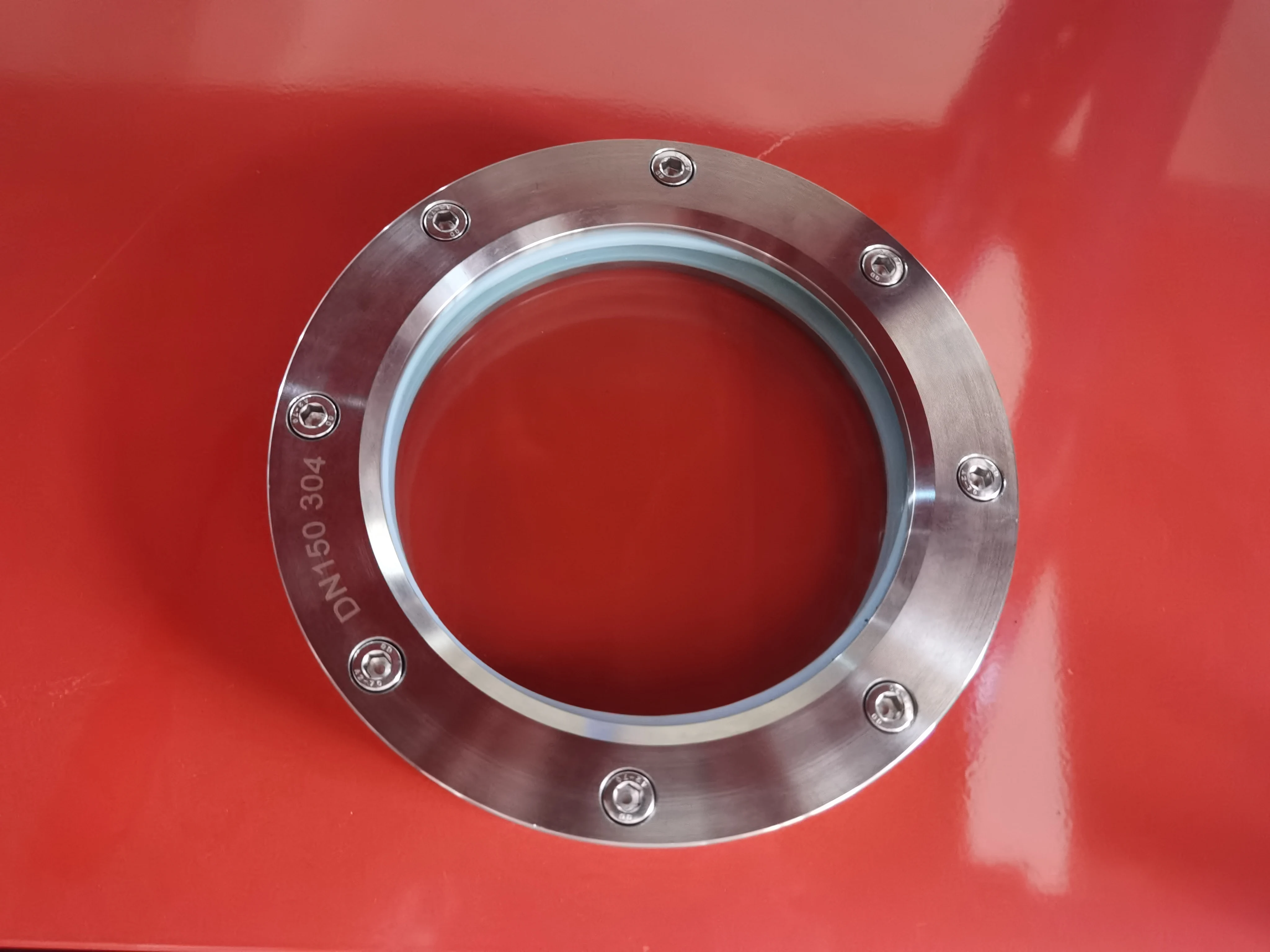 Прямая продажа с Завода высококачественная нержавеющая сталь SS304 DN50 DN80 DN100 к DN300 фланец Смотровое Стекло Круглый циферблат диоптрии